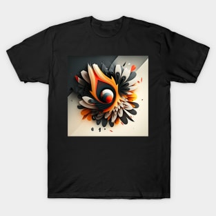 Chromatic Chaos: A Colorful Explosion T-Shirt